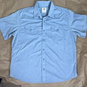 Levi's Light Blue Casual Button Down Shirt